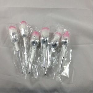 Rose makeup brushes no offers